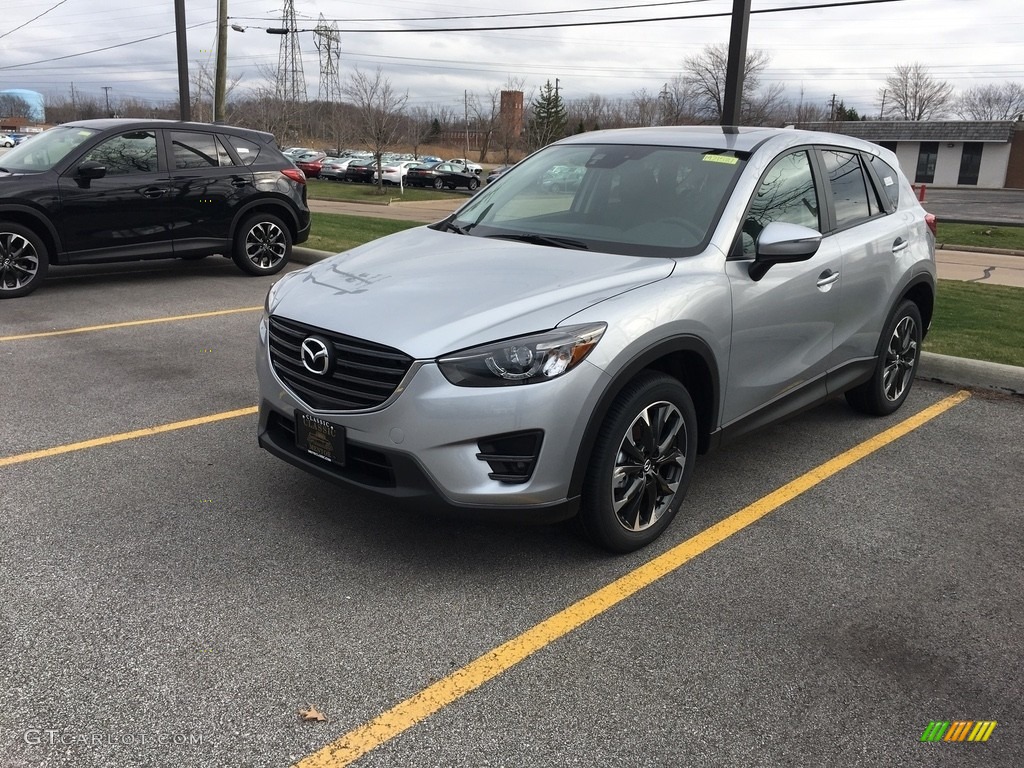 2016 CX-5 Grand Touring - Sonic Silver Metallic / Black photo #1