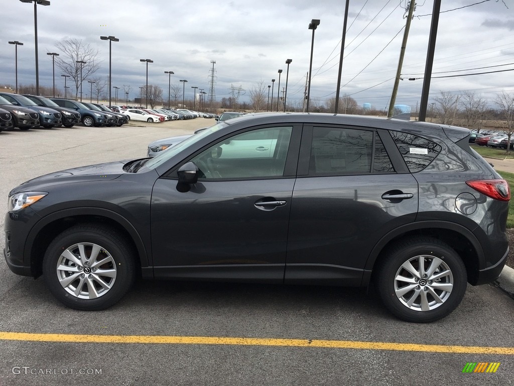 2016 CX-5 Touring AWD - Meteor Gray Mica / Black photo #2