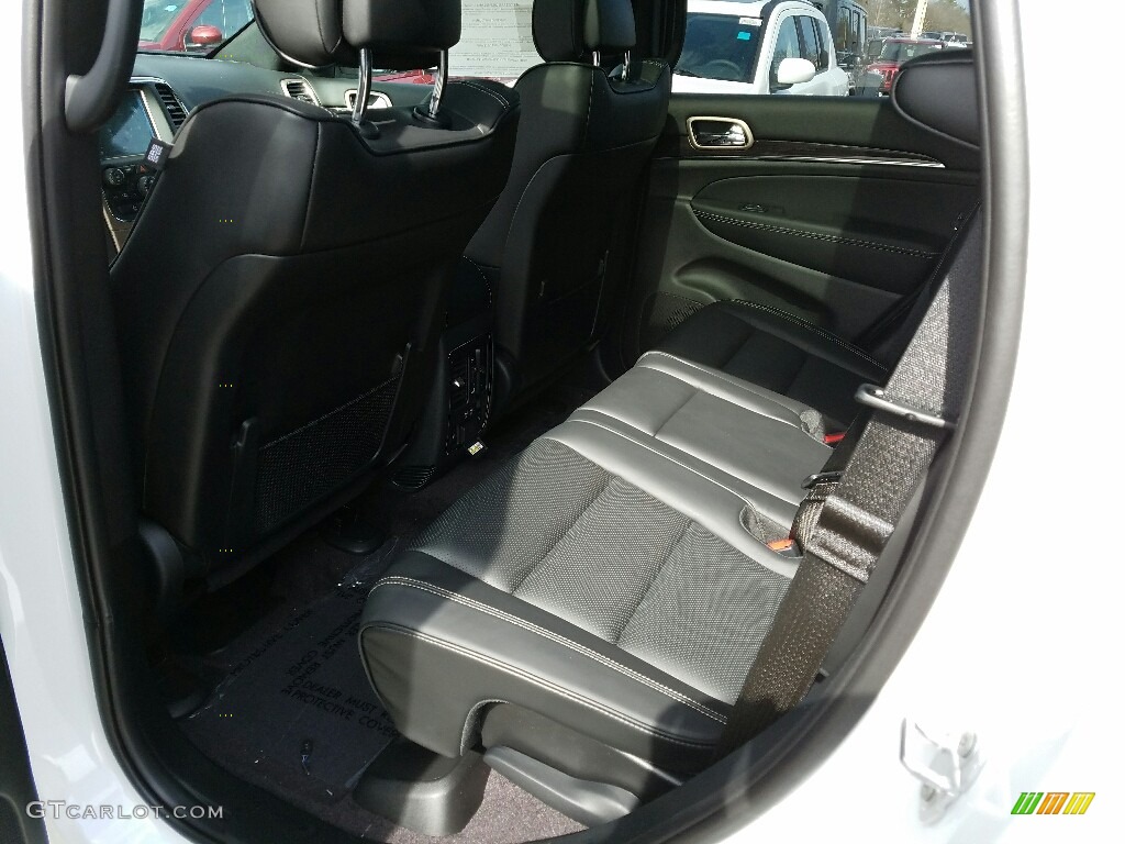 2017 Grand Cherokee Overland 4x4 - Bright White / Black photo #8