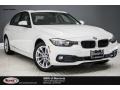 2017 Mineral White Metallic BMW 3 Series 320i Sedan  photo #1
