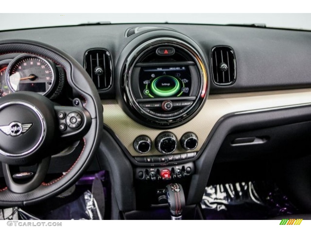 2017 Mini Countryman Cooper S Carbon Black Dashboard Photo #118983822