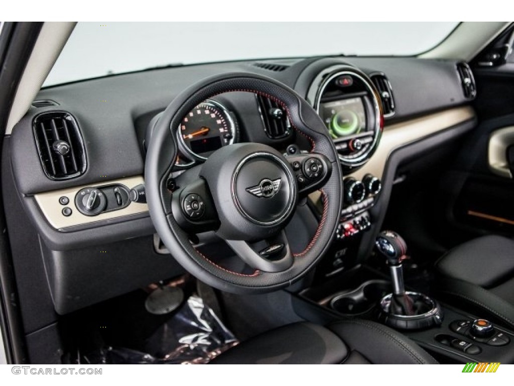 2017 Mini Countryman Cooper S Carbon Black Dashboard Photo #118983834