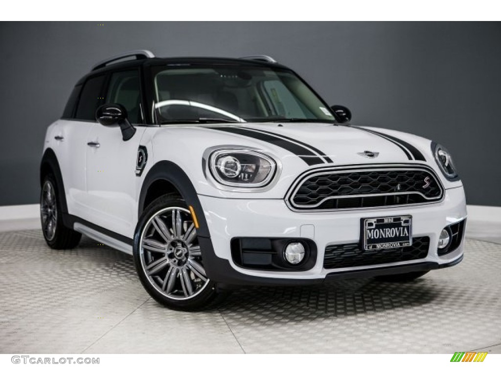 Light White 2017 Mini Countryman Cooper S Exterior Photo #118983918