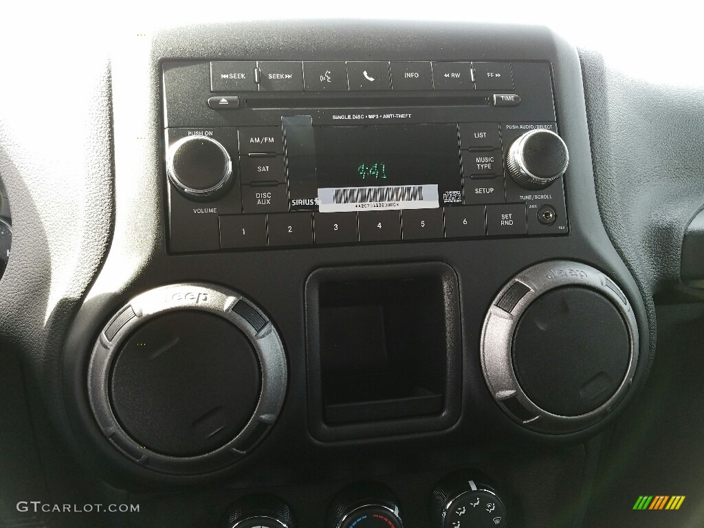 2017 Wrangler Sport 4x4 - Black / Black photo #10