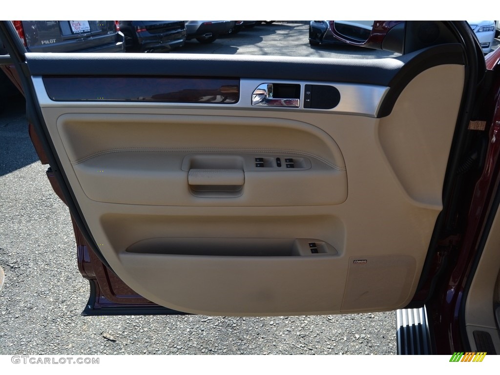 2008 Touareg 2 V8 - Cranberry Red Metallic / Pure Beige photo #9
