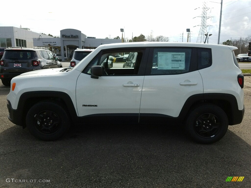 2017 Renegade Sport - Alpine White / Black photo #3