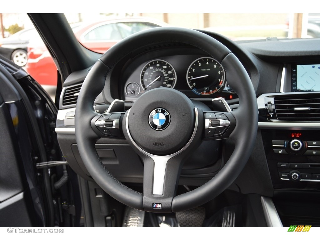 2017 BMW X4 M40i Steering Wheel Photos