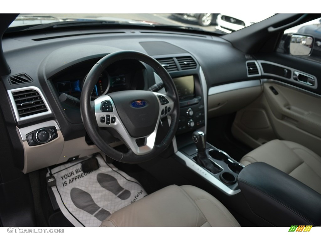 2014 Explorer XLT - Sterling Gray / Medium Light Stone photo #10
