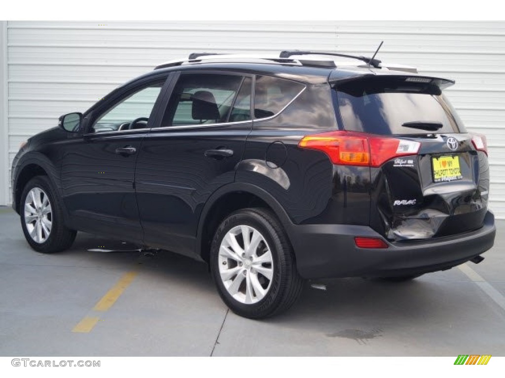 2013 RAV4 Limited - Black / Black photo #5