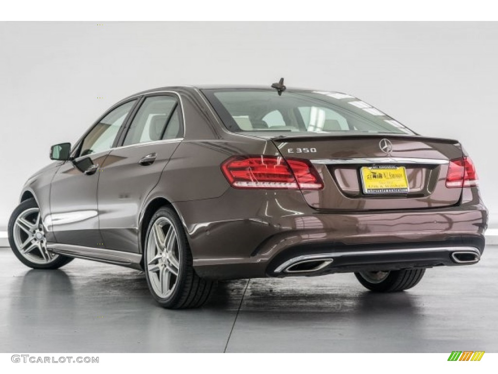 2014 E 350 Sport Sedan - Dolomite Brown Metallic / Silk Beige/Espresso Brown photo #10