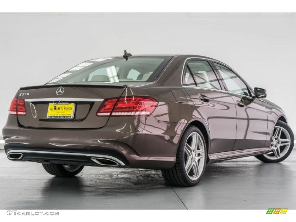 2014 E 350 Sport Sedan - Dolomite Brown Metallic / Silk Beige/Espresso Brown photo #16