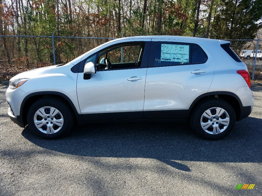 2017 Trax LS - Silver Ice Metallic / Jet Black photo #3