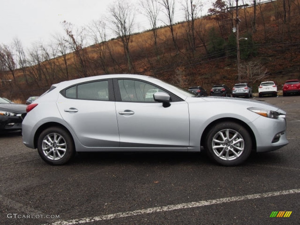 Sonic Silver Metallic 2017 Mazda MAZDA3 Sport 5 Door Exterior Photo #118989744