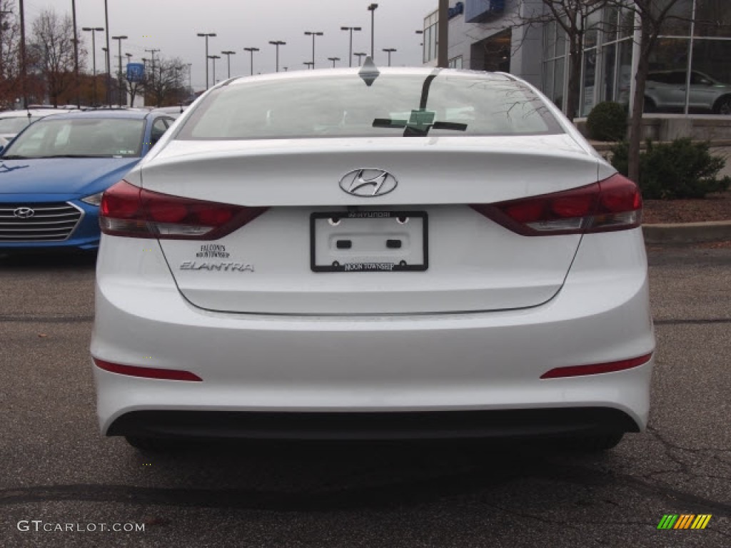 2017 Elantra Value Edition - White / Black photo #3