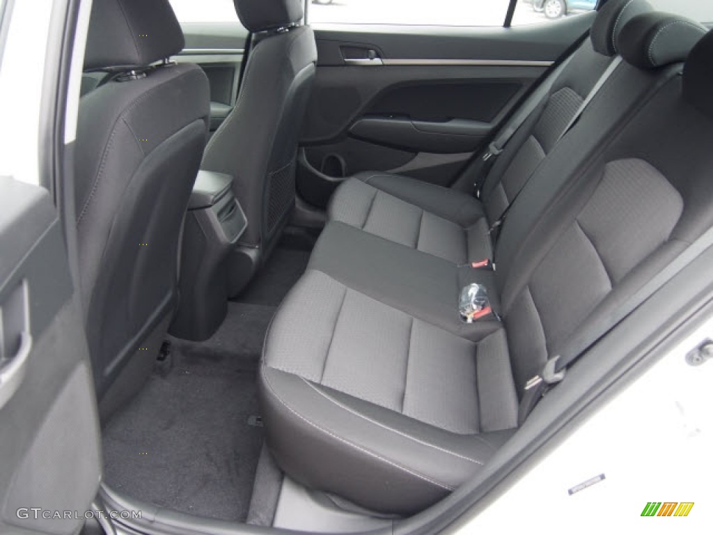 2017 Elantra Value Edition - White / Black photo #5