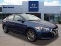 2017 Lakeside Blue Hyundai Elantra SE  photo #1