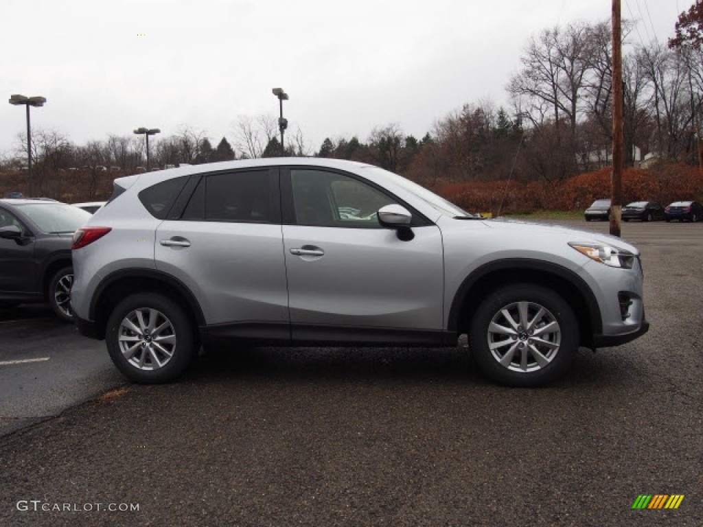 2016 CX-5 Touring AWD - Sonic Silver Metallic / Black photo #2