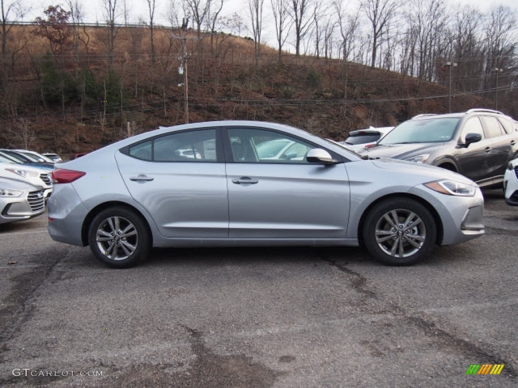2017 Elantra Value Edition - Gray / Black photo #2