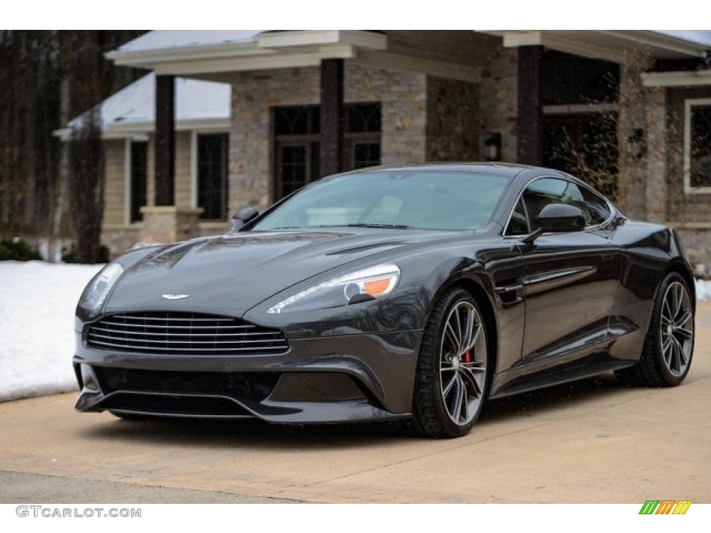 Meteorite Silver 2014 Aston Martin Vanquish Standard Vanquish Model Exterior Photo #118990128