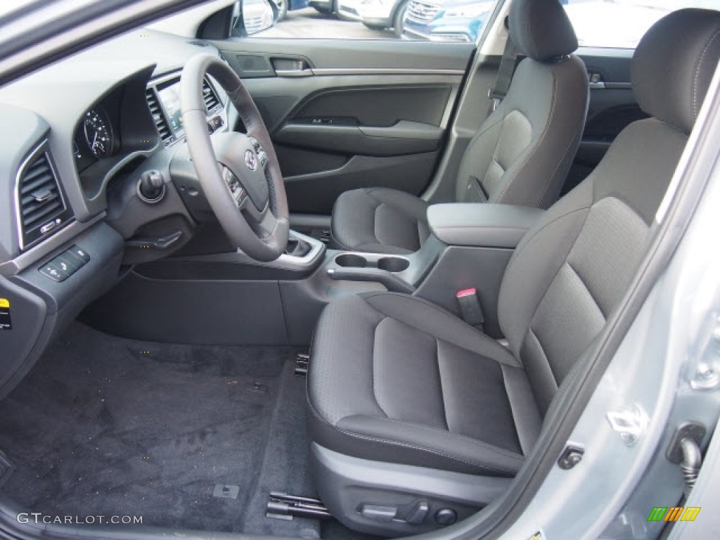 2017 Elantra Value Edition - Gray / Black photo #4
