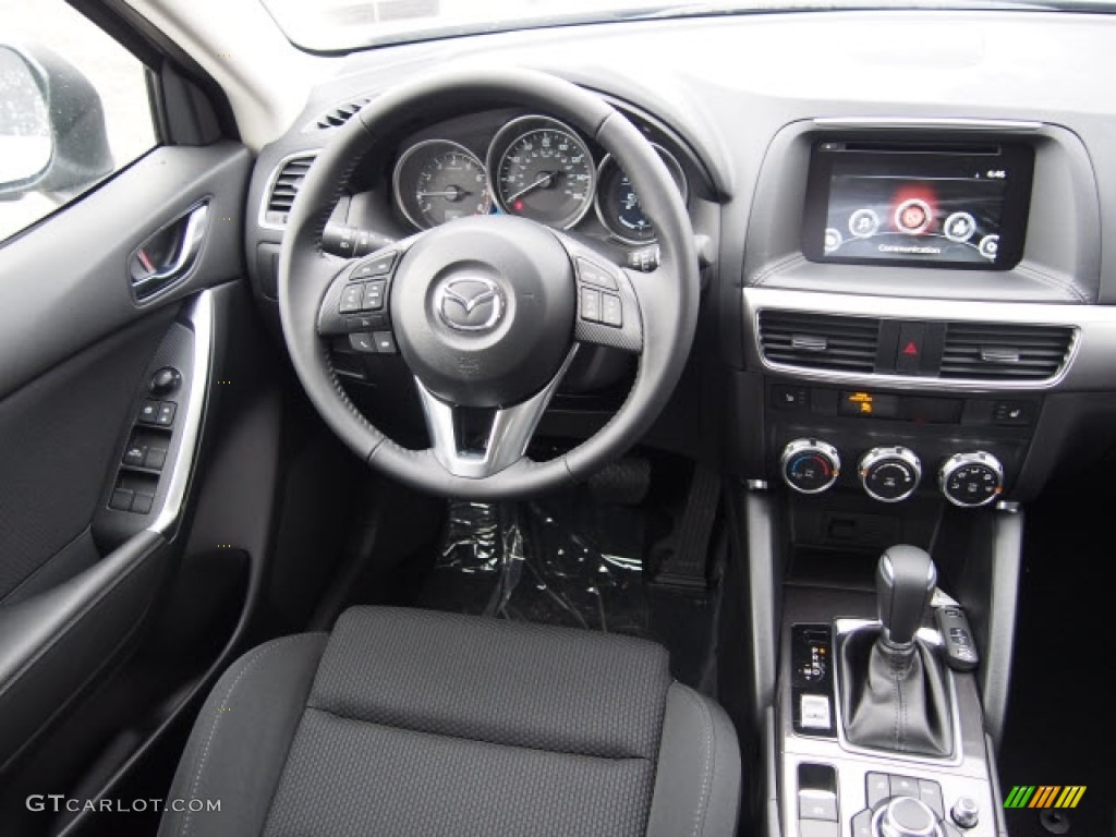 2016 CX-5 Touring AWD - Sonic Silver Metallic / Black photo #6