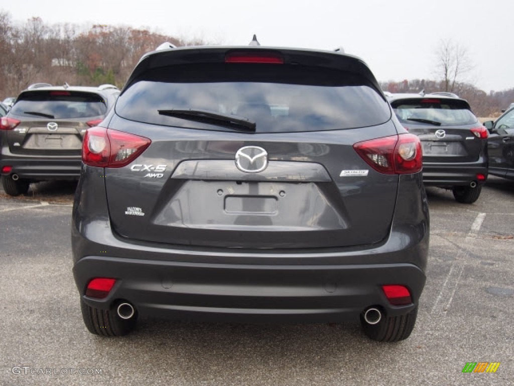 2016 CX-5 Grand Touring AWD - Meteor Gray Mica / Black photo #3
