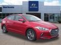2017 Red Hyundai Elantra Value Edition  photo #1