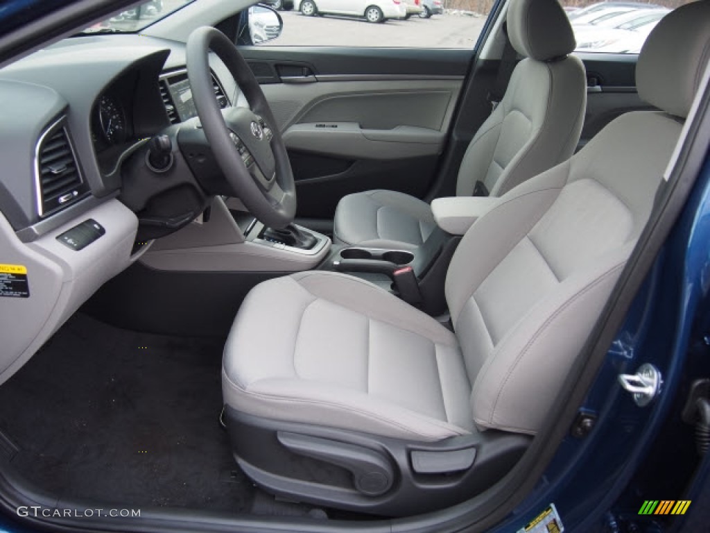 2017 Elantra SE - Lakeside Blue / Gray photo #4