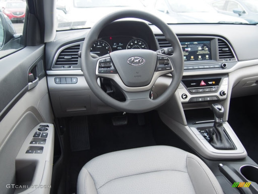 2017 Elantra SE - Lakeside Blue / Gray photo #6