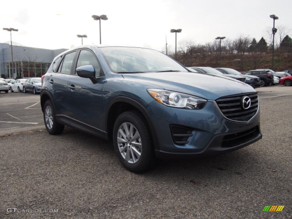 2016 CX-5 Sport AWD - Blue Reflex Mica / Black photo #1