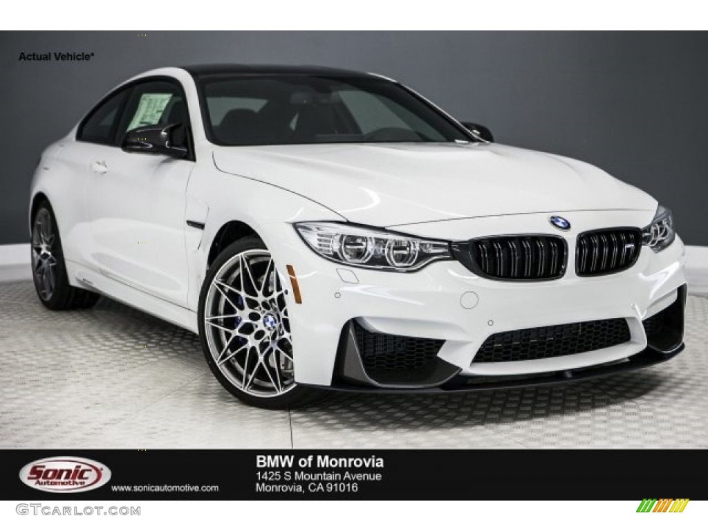 2017 M4 Coupe - Alpine White / Black photo #1