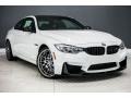 Alpine White 2017 BMW M4 Coupe Exterior
