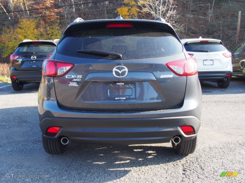 2016 CX-5 Grand Touring AWD - Meteor Gray Mica / Black photo #3