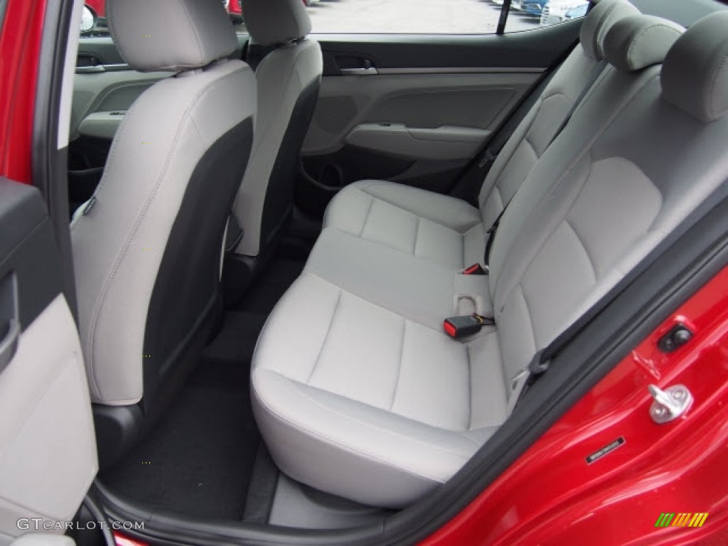 2017 Elantra SE - Red / Gray photo #5