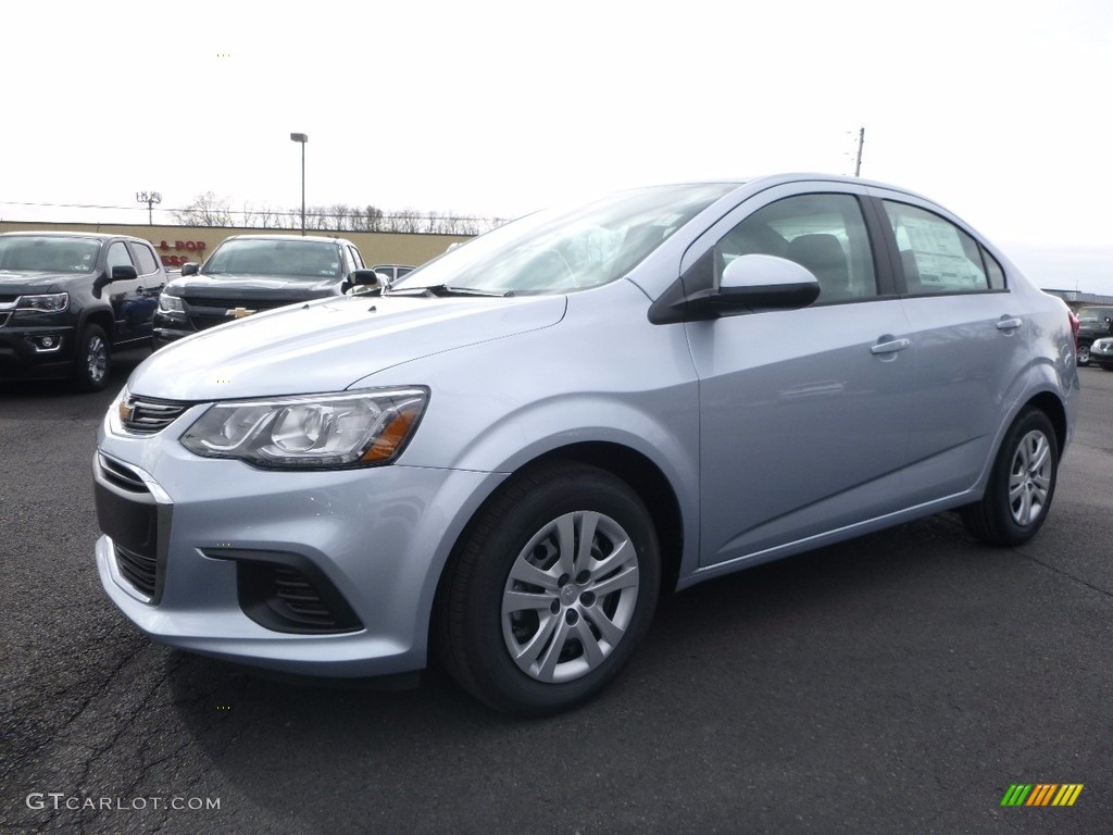 Arctic Blue Metallic 2017 Chevrolet Sonic LS Sedan Exterior Photo #118991814