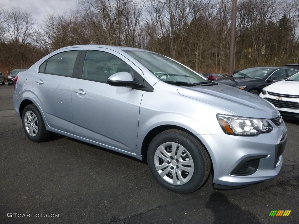 Arctic Blue Metallic 2017 Chevrolet Sonic LS Sedan Exterior Photo #118991868