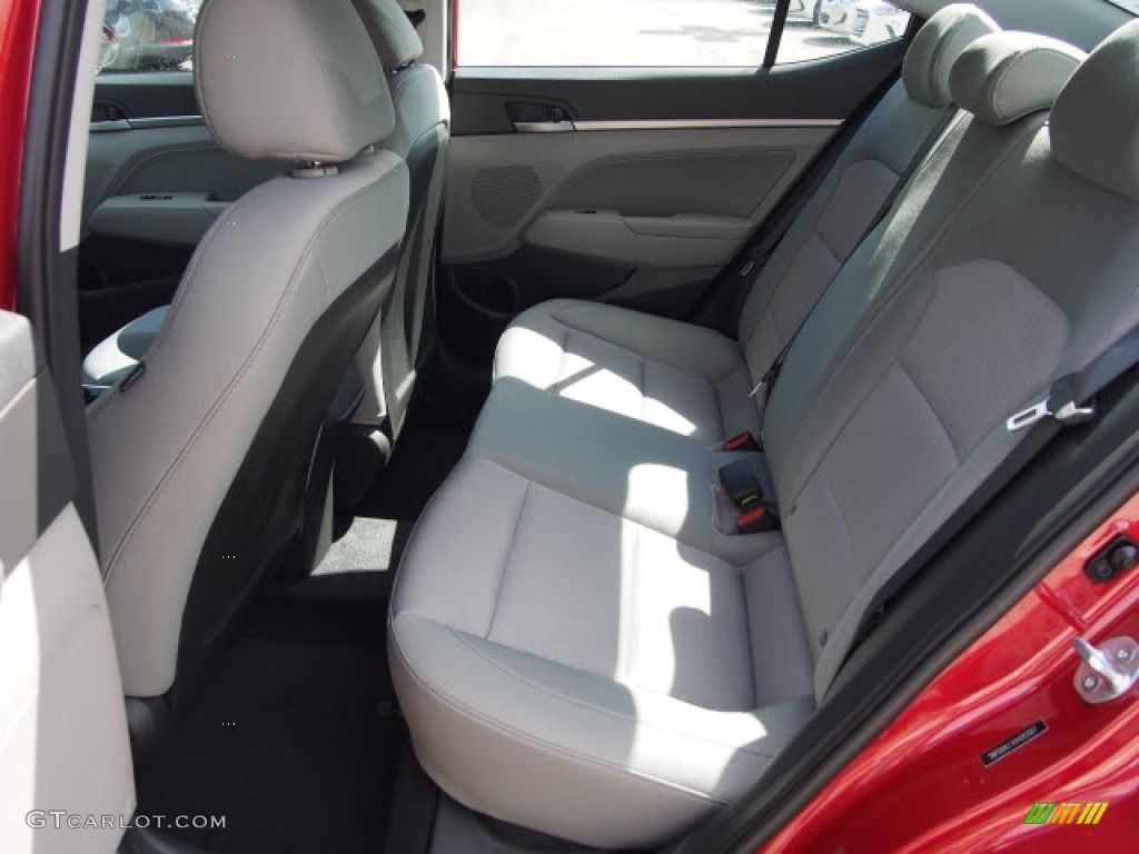 2017 Elantra SE - Red / Beige photo #5