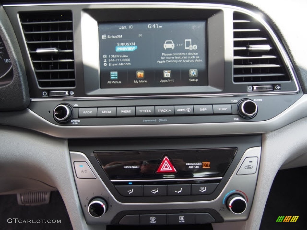 2017 Elantra SE - Red / Beige photo #7