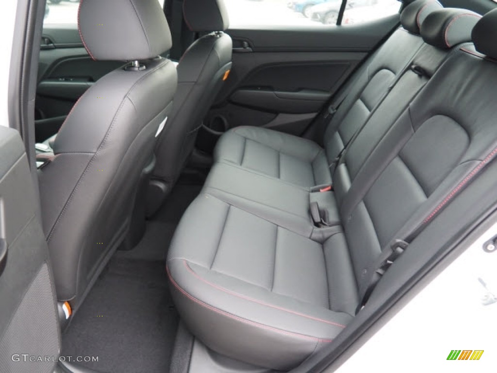 2017 Hyundai Elantra Sport Rear Seat Photo #118992981
