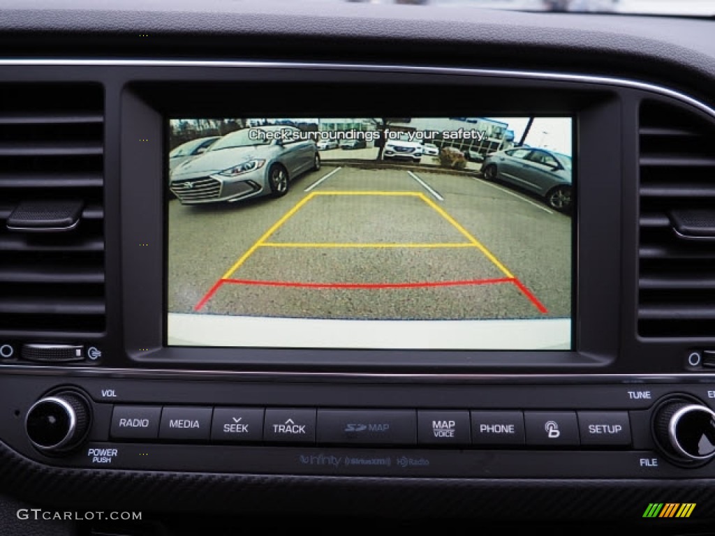 2017 Elantra Sport - White / Black photo #8