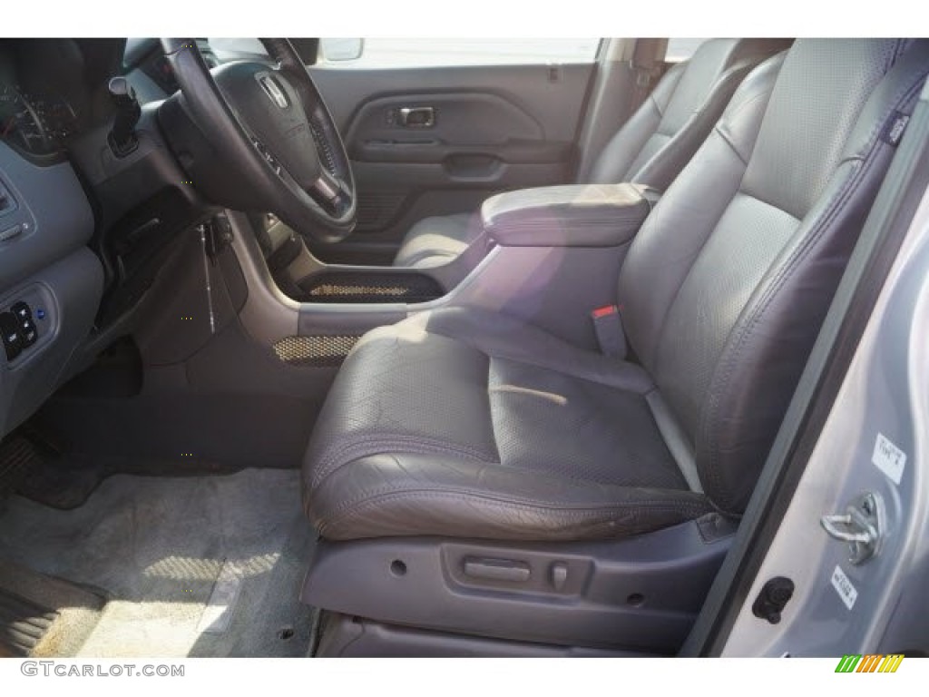 2004 Pilot EX-L 4WD - Starlight Silver Metallic / Gray photo #22