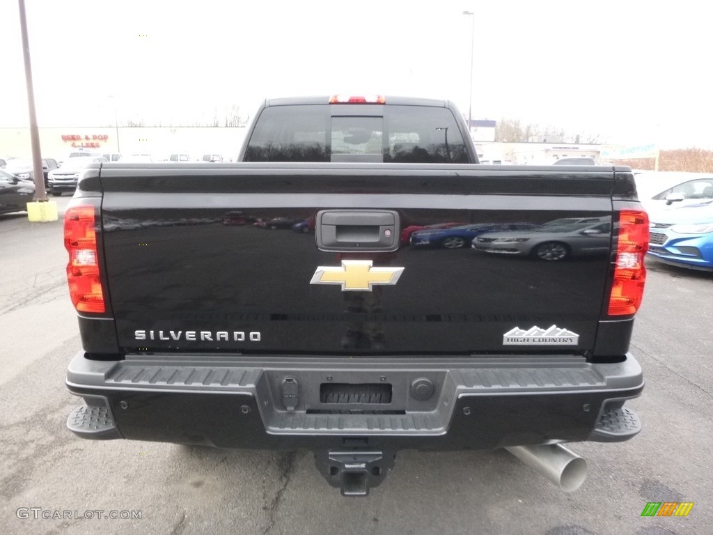 2017 Silverado 2500HD High Country Crew Cab 4x4 - Black / Jet Black photo #6