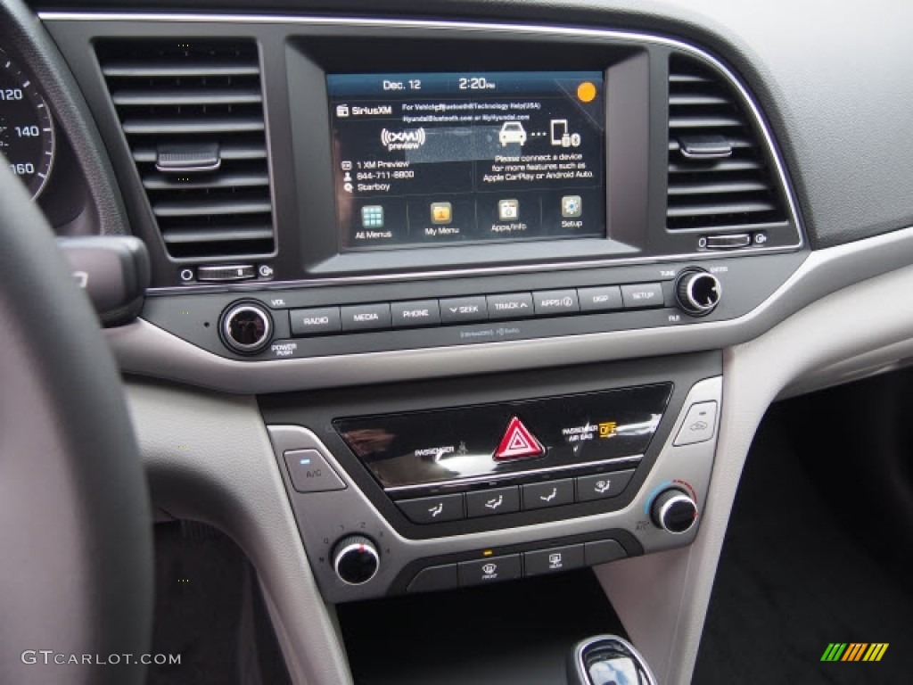 2017 Elantra SE - Gray / Black photo #7