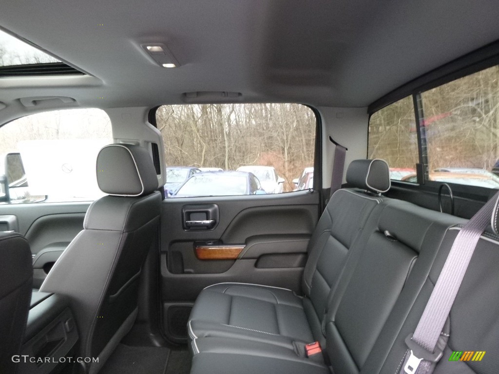 2017 Chevrolet Silverado 2500HD High Country Crew Cab 4x4 Rear Seat Photo #118993800