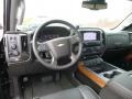 Jet Black 2017 Chevrolet Silverado 2500HD High Country Crew Cab 4x4 Interior Color