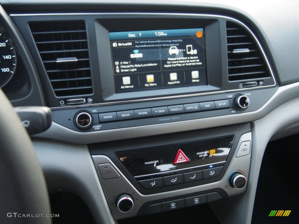 2017 Elantra SE - Electric Blue / Black photo #7