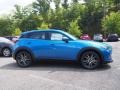 2017 Dynamic Blue Mica Mazda CX-3 Touring AWD  photo #2