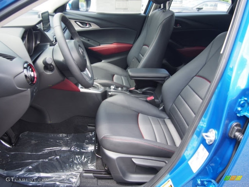 2017 CX-3 Touring AWD - Dynamic Blue Mica / Black photo #4