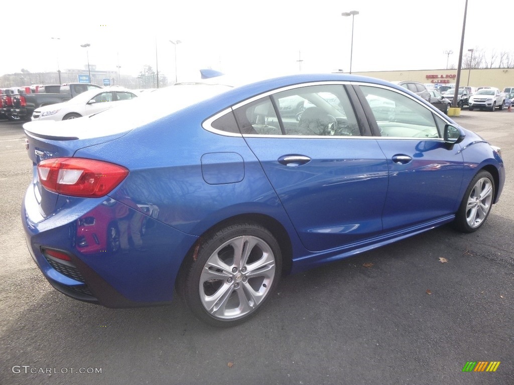 2017 Cruze Premier - Kinetic Blue Metallic / Dark Atmosphere/Medium Atmosphere photo #5