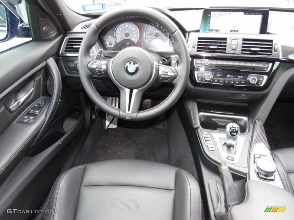2017 M3 Sedan - Mineral Grey Metallic / Black photo #13